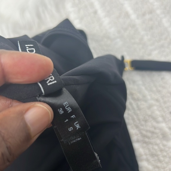 I.D. SARRIERI One Piece Swarovski Allover Bodysuit Women’s EUR Size 38 Black - Picture 9 of 12